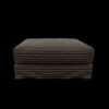 4 Seat Sofa, Deep Seat Couches With Soft Pillows And Movable Ottoman, Convertible Sofa Lounge Chair, For Living Room - Camel - Image 15