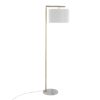 Fran - Contemporary Floor Lamp - Gold / White - Image 3