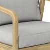 Palmetto - Outdoor Conversation Chair (Set of 2) - Stone Gray - Image 5