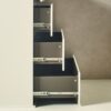Liv - Contemporary 4 Drawer Wood Chest With Extra Storage - White - Image 8
