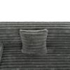 Cloud - Sectional Sofa Upholstered Couch With Free Combined Design - Dark Gray - Image 23
