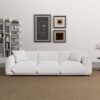 Kely - Upholstered Sofa - Cream / White - Image 6