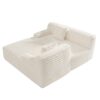 Cloud - Sectional Sofa Upholstered Couch, Free Combined Sofa For Living Room - Beige - Image 17