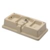 28 X 14" Modern European Inspired Ceramic Rectangular Undermount Bathroom Sink With Overflow In - White - Image 8
