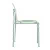 4 Piece Set Of Single Chairs With Modern Color Blocking Design, UV Resistant And Rust Proof - Haze Green / White - Image 7