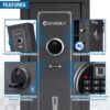 5.51 Cubic Ft Biometric Keypad Riflesafe - Black - Image 11