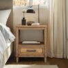Lily Pond - Nightstand With Storage - Natural - Image 7
