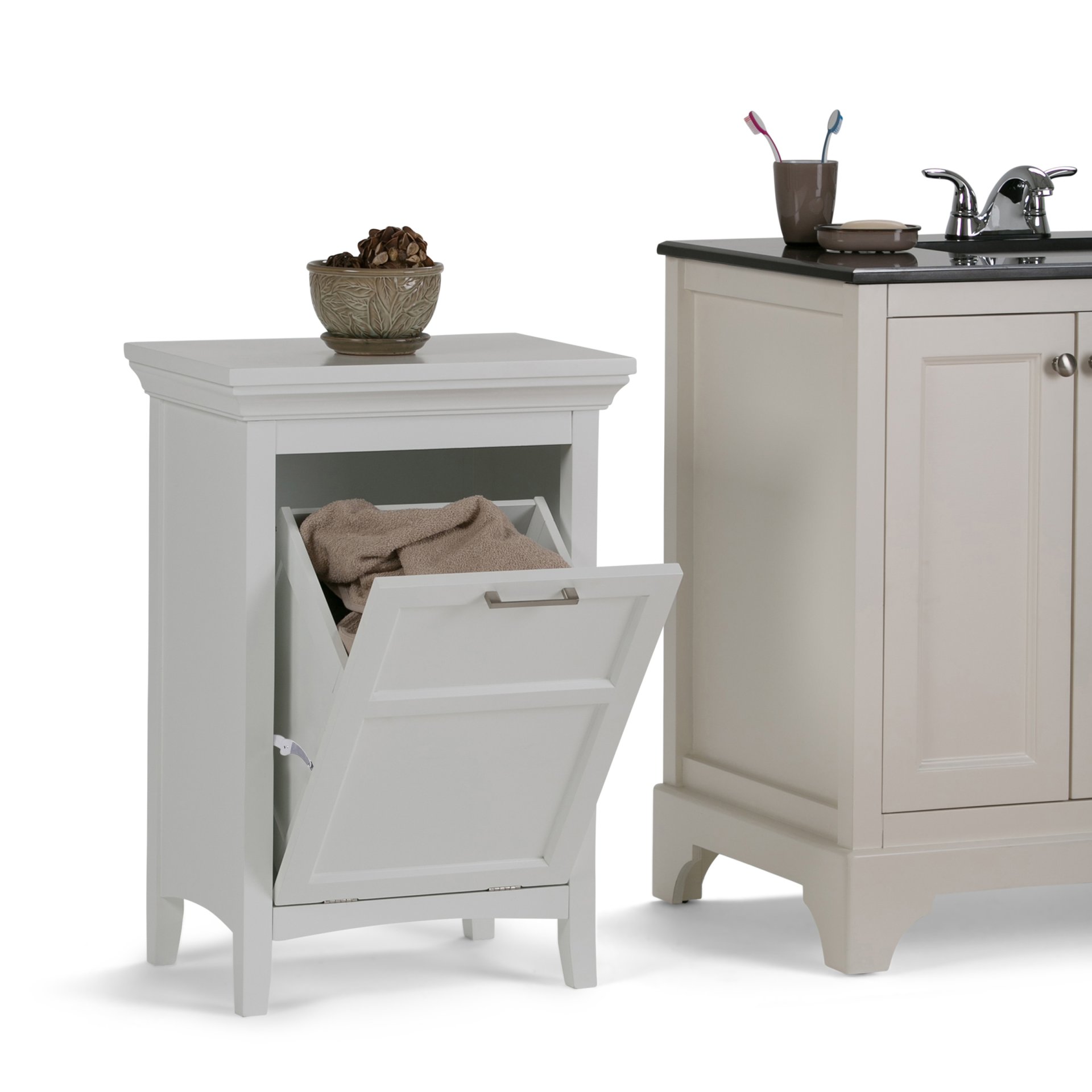 Avington - Laundry Hamper - Pure White - Image 9