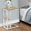 Accent Table, C - Shaped, Contemporary & Modern - Natural - Image 9