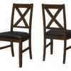 Dining Chair, Dining Room, Side, Comfortable Seating, Transitional (Set of 2) - Black - Image 7