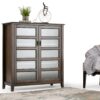 Burlington - Medium Storage Cabinet - Mahogany Brown - Image 6