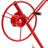 16 Ft Drywall Lift Panel Hoist Jack Lifter With Caster Wheels And Telescopic Arm Carbon Steel, 16" - Red - Image 17