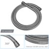 Dual Shower Head System With Rough In Valve, 10" Square Design - Brushed Nickel - Image 7