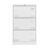 Filing Cabinet Lateral File Cabinet With Lock, 3 Drawer - White - Image 6
