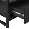 TV Stand Console Media Entertainment Center Storage Drawers For Living Room - Black - Image 6