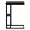 Accent Table, C - Shaped, Modern - Espresso - Image 2