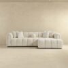 Beatrice - Modern Tufted Right Sectional Sofa - Ivory - Image 3