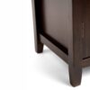 Burlington - Medium Storage Cabinet - Mahogany Brown - Image 3