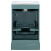 Bathroom Vanity With Sink, Soft Close Door - Green - Image 12