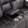 Hooper - Power Reclining Loveseat - Gray - Image 4