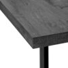 Accent Table, C - Shaped, Contemporary, Versatile Use - Black - Image 6