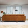 Juno - Sectional Left Waxy Sofa - Cognac - Image 7