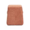 Clyde - Tapered Square Upholstered Ottoman - Spice Orange - Image 12