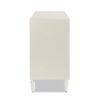 Mahal - Hand Painted Mandala Lacquered Sideboard - Ivory Off-White - Image 3