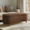Flip Top Storage Bench - Chocolate - Image 8