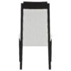 Dining Side Chair (Set of 2) - Black / Ivory - Image 8
