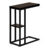 Accent Table, C - Shaped, Modern - Espresso - Image 14