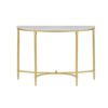 Bordeaux - Console Table - White / Gold - Image 6