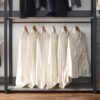 Monica - Wood Walk In Closet System With Modular Design Melamine - Rustic - Image 9