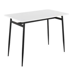 Marcel - Contemporary Counter Table - Black / White