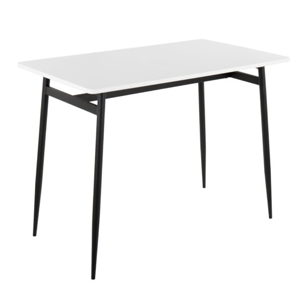 Marcel - Contemporary Counter Table - Black / White