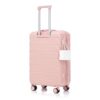 Set 3 Pieces 20" / 24" / 28" Abs Spinner Wheel Luggage, Matching Color, With Combination Lock - Pink - Image 23