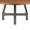 Lancaster - Round Dining / Gathering Table With Adjustable Height - Walnut - Image 5