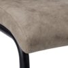 Dining Chair, Side, Upholstered For Dining Room, Contemporary (Set of 2) - Taupe - Image 7