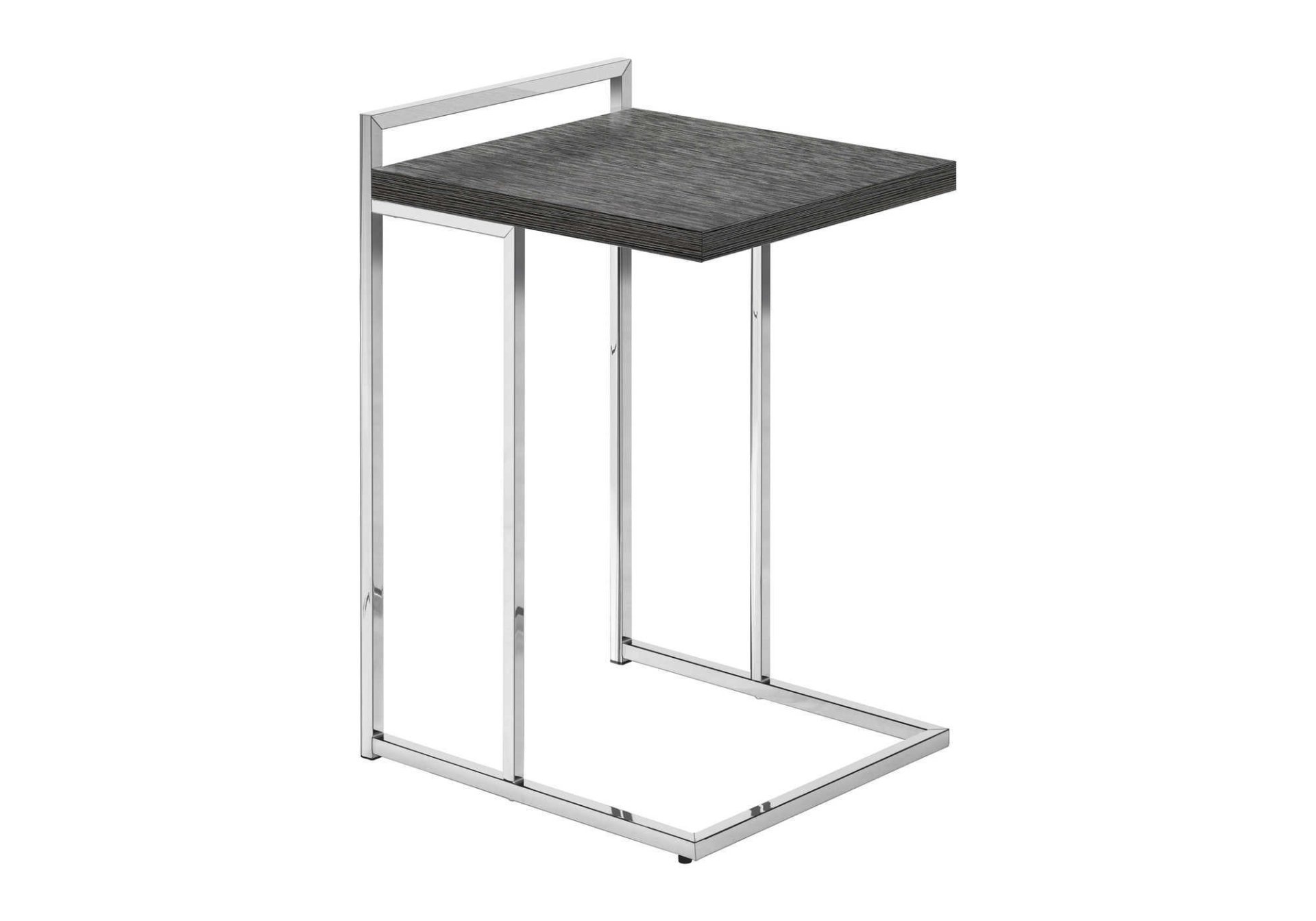 Accent Table C - Shaped, Stylish Appearance - Gray - Image 12