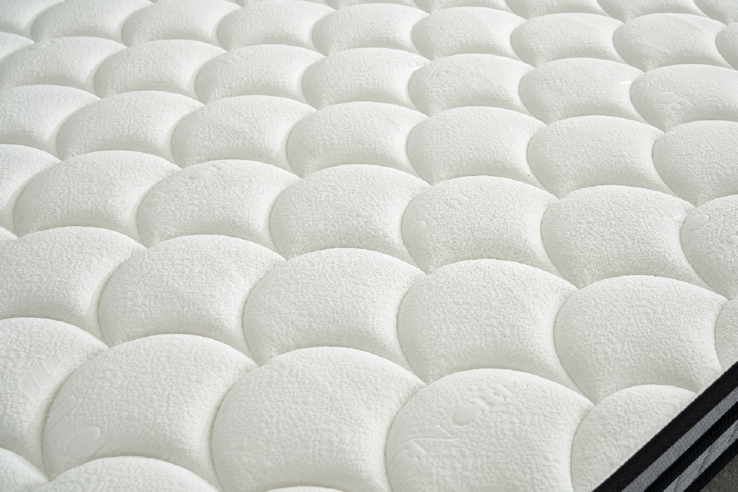 12" Full Size Hybrid Pillow Top Mattress A Box With Gel Infused Memory Foam, Breathable And Hypoallergenic, Medium Firm For Lumbar Support - White / Gray - Image 2