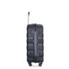 Expandable 3 Piece Luggage Sets Pc Lightweight & Durable Suitcase With Two Hooks, Spinner Wheels, Tsa Lock, (21/25/29) - Black - Image 16