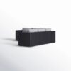 Luxurious Wicker Patio Sectional With Weather Resistant Sunbrella Cushions - Black - Image 12