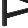 Corner Accent Console Table For Entryway, Contemporary & Modern - Black - Image 7