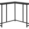 Corner Accent Console Table For Entryway, Contemporary & Modern - Black - Image 13