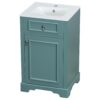Bathroom Vanity With Sink, Soft Close Door - Green - Image 13