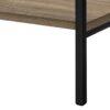 Bookshelf, Bookcase, 4 Tier, Office, Bedroom, Contemporary, Modern - Taupe - Image 5