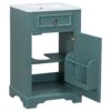 Bathroom Vanity With Sink, Soft Close Door - Green - Image 17