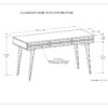 Clarkson - Desk - Rustic Natural Aged Brown - Image 11