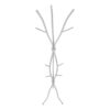 Coat Rack, Hall Tree, Free Standing, 11 Hooks, Entryway, Contemporary & Modern - Silver - Image 8