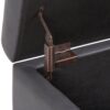 Hamilton - Storage Ottoman - Stone Gray - Image 4